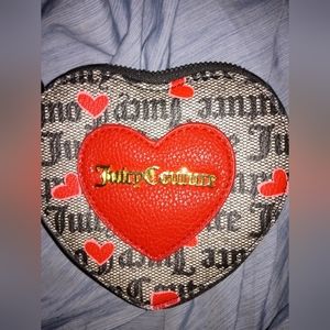 Juicy Couture Heart Shape Wristlet